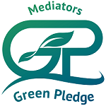 Mediator's Green Pledge logo